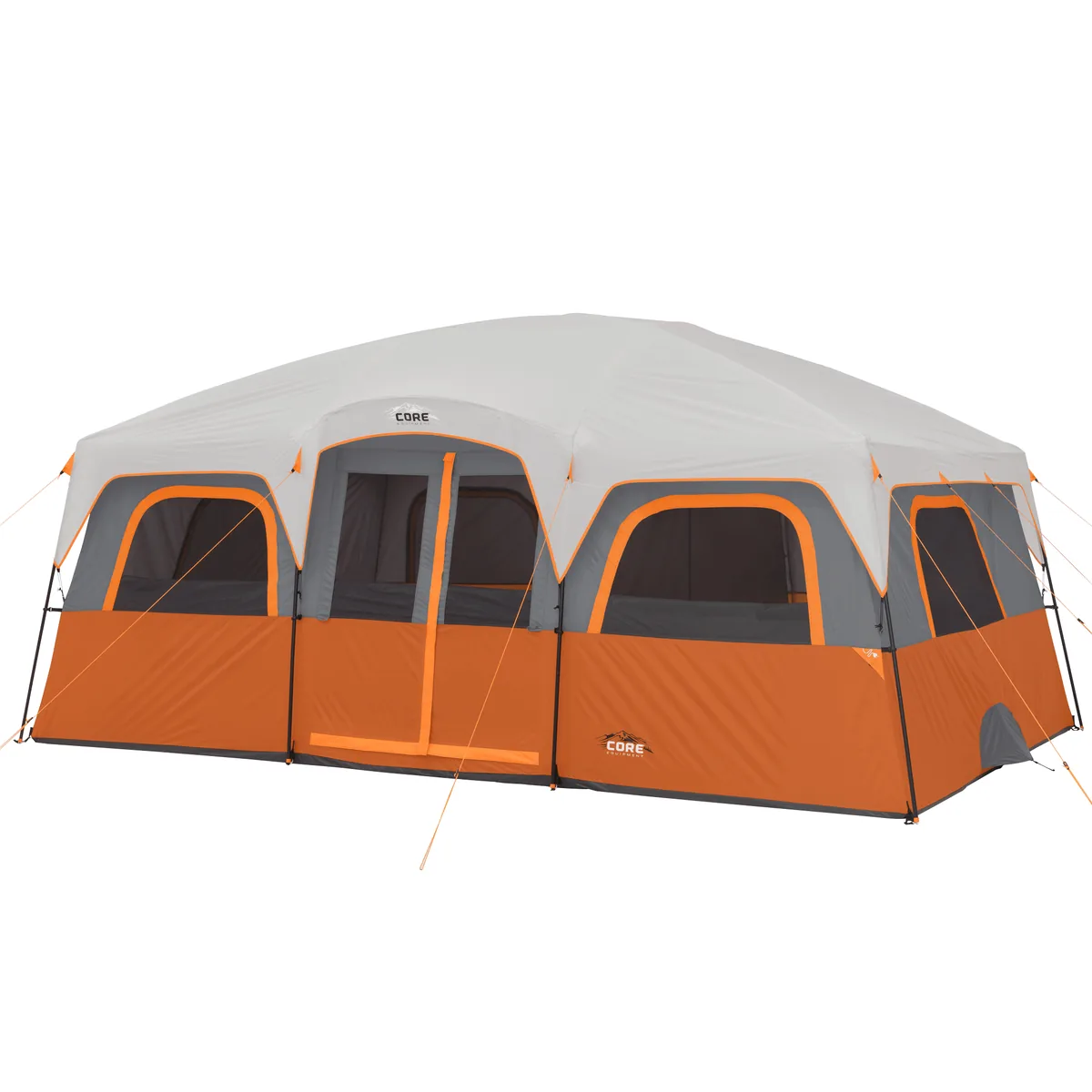 CORE 12 Person Straight Wall Cabin Tent, rated 6.7 out of 10